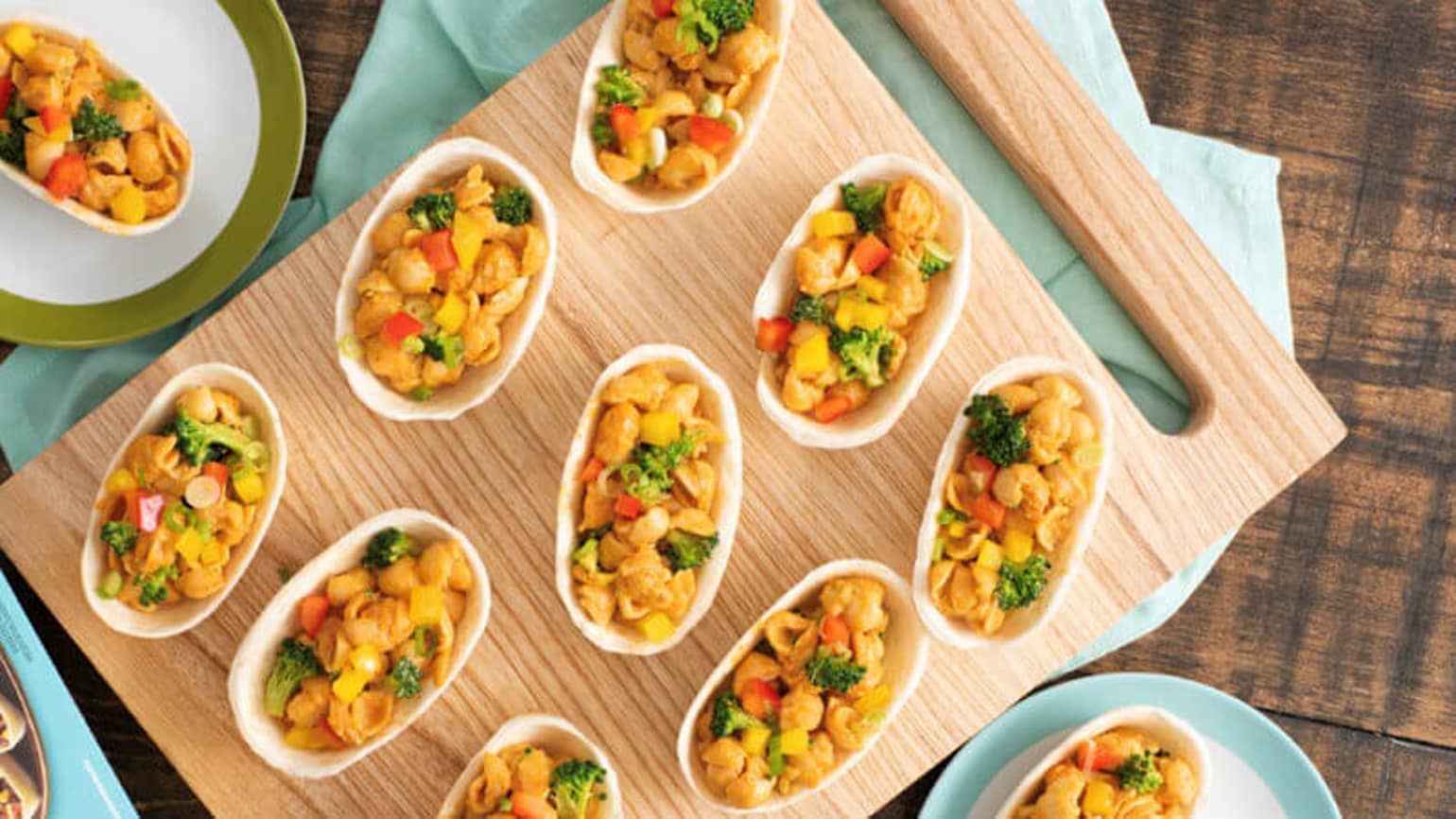 Mac and Cheese Taco Bites